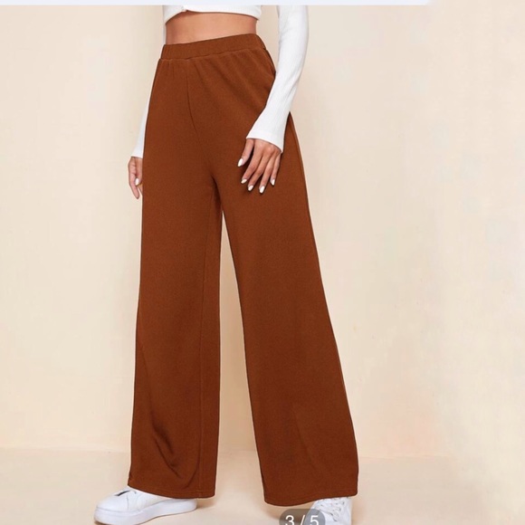 COPY - WIDE LEG PULL-ON PANT (NEW WITHOUT TAG) PAPRIKA - Picture 4 of 6